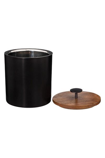 Secret de Gourmet Double Wall Round Shape Ice Bucket 15.5 x 19cm