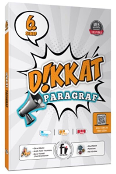Fi Yayınları 6. Sınıf Maarif Model Dikkat Paragraf Soru Bankası
