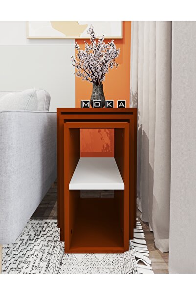 MOKA Üçlü Zigon Sehpa