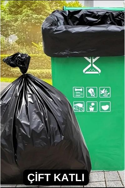 Florex 80X110 Jumbo Size Ultra Durable - Pack of 10 Carrying Garbage Bags