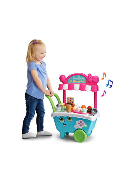 LeapFrog عربة الآيس كريم Scoop & Learn