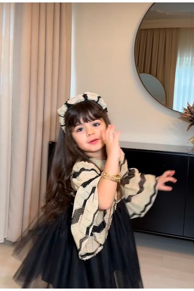 Tinypeople Female Child Spanish Sleeve Tutu Dress with Crown