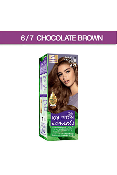Wella ويلا كوليستون صبغه طبيعيه 6/7 بني شوكلاته