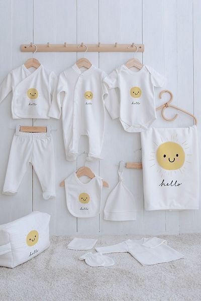 Tuğba Kuğu Pure Baby Smiling Sun - 11 Pack Organic Hospital Release