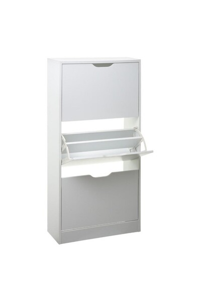 Five Simply Smart High-Quality and Durable Wood Shoe Rack 60x23.3x119.5cm