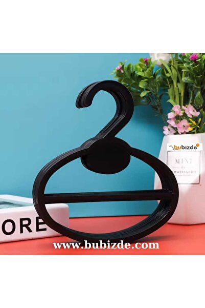 Modern Raf Şal Askısı Eşarp Askısı 50 Adet Siyah – Dolap Düzenleyici Asma Aparat