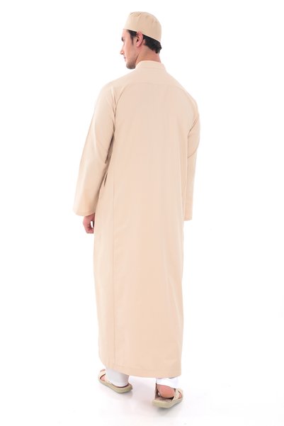 Suffa Îmbrăcăminte Umrah și îmbrăcăminte islamică - Model Cellabiye Fistan pentru bărbați, îmbrăcăminte de rugăciune - îmbrăcăminte Umrah