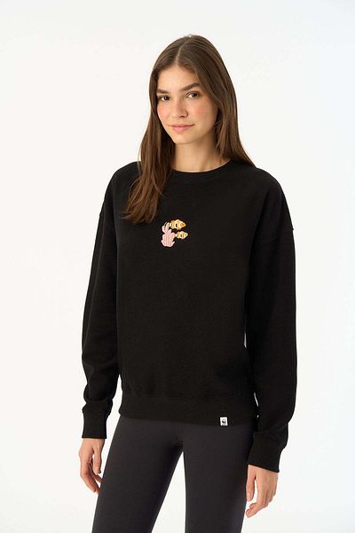 WWF Market Φούτερ Clown Fish SuperSoft - Μαύρο