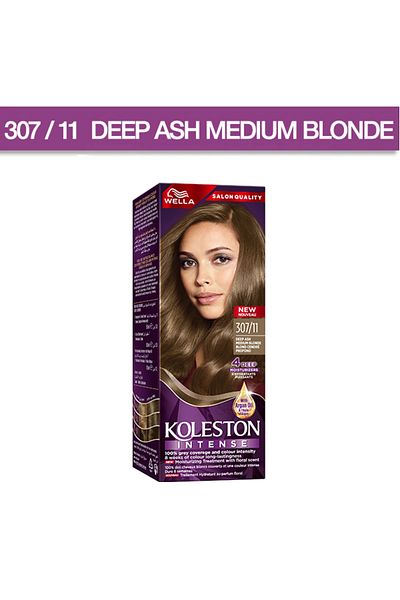 Wella ويلا كولستون صبغة شعر 50مل اقر رمادي متوسط مركز 307/11