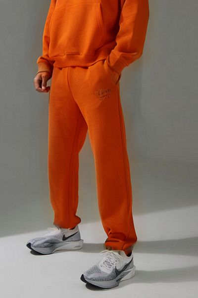 BayBayan Ανδρικό Basic Unprinted Jogger Sweatpants με πλαϊνές τσέπες