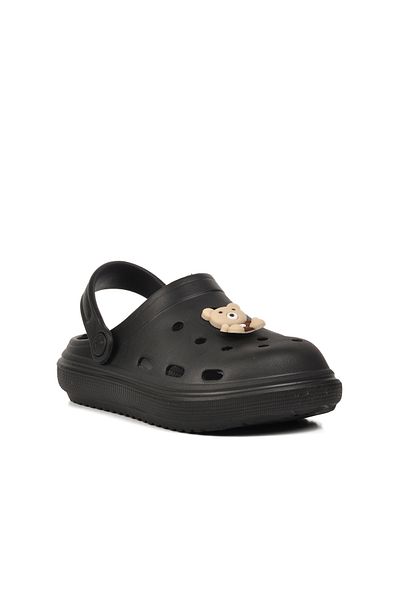 AYAKMOD Walkway Black Children's Slippers