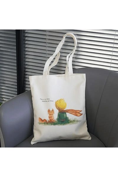 Cemira Little Prince Thick Tote - Τσάντα υφασμάτινη, Shopper και Pinterest