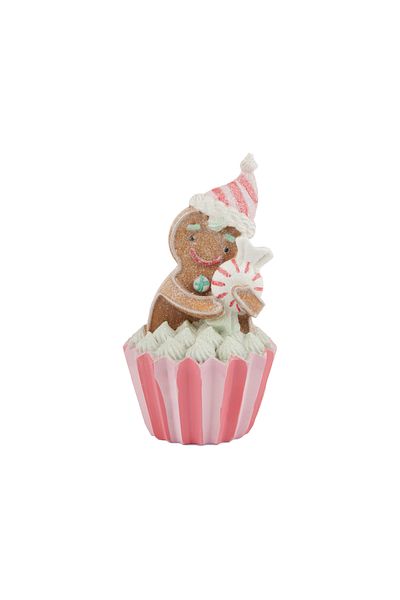 Spring&Kos Πρωτοχρονιάτικο ντεκόρ Ginger Cupcake