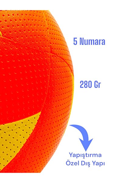 İMVULA Soft Touch Volleyball Ball - Indoor and Outdoor Gluing, VL700