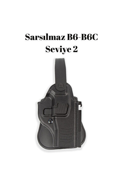 Polis Sepeti To Gun Holster Sarsılmaz B6 - B6C Tabanca Kılıfı Seviye 2 Siyah