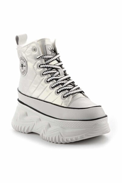 Guja Beyaz Rugan Hakiki Deri Kadın Bot & Bootie K02185035608