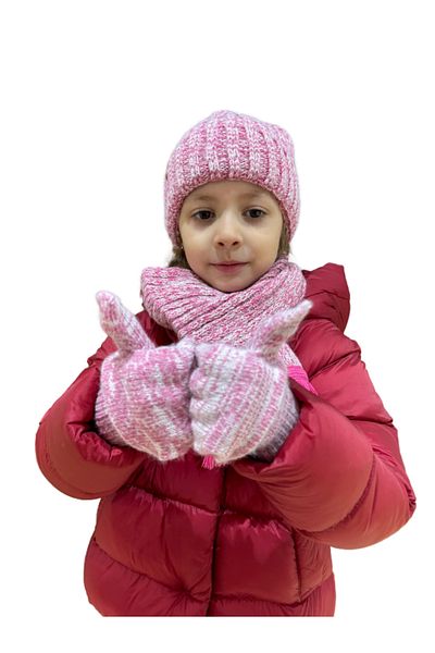 Benittokids 7021 Model Kids Hat and Gloves Scarf Set