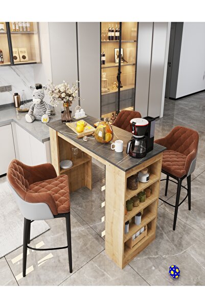 Genel Markalar Fix Mutfak Bar Masası Mutfak Masası