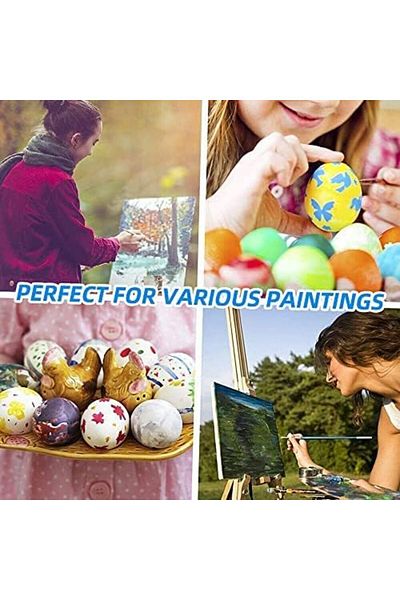 Taimi Art Easel Stand Tripod 108PCS Deluxe Acrylic Painting Set with Paint Brush Palette Aluminum