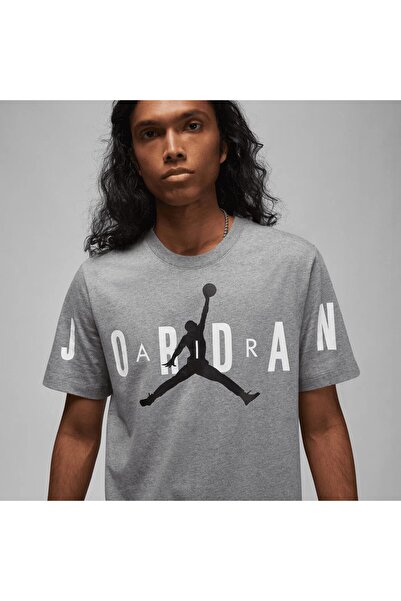 Nike Air Jordan Чоловіча сіра футболка