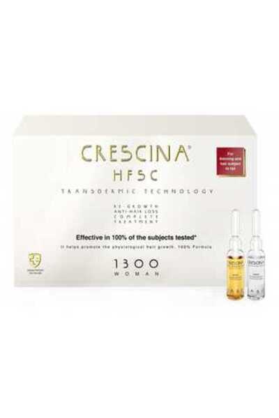 CRESCINA مجموعة العناية الكاملة للشعر للنساء من HFSC 1300، 10+10، 3.5 مل