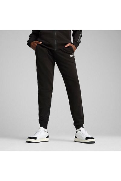 Puma بنطال رياضي PUMA ESS TAPE - أسود TR cl