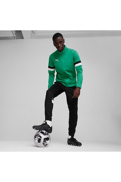 Puma Teamrise Sport Tracksuit - Green-Puma Black