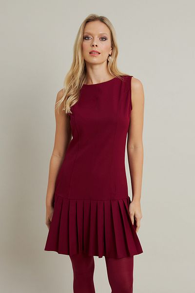 Cool & Sexy Vínové sukně plisované dámské minišaty - Fry2265