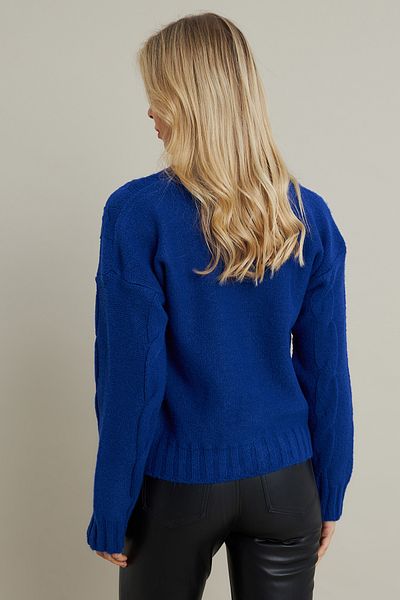 Cool & Sexy Women &Apos; S Cardigan with Sax Color - Hair Braid, Yv295 Model