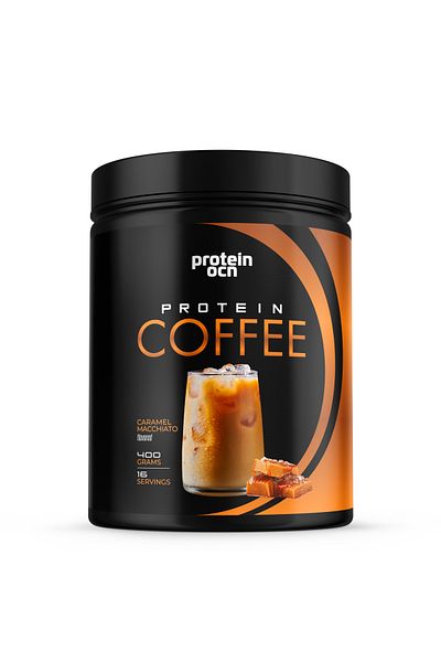Proteinocean Protein Coffee - Caramel Macchiato - 400g - 16 Servings