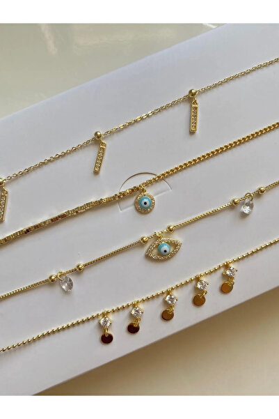 Genel Markalar 5 taşlı  halhal