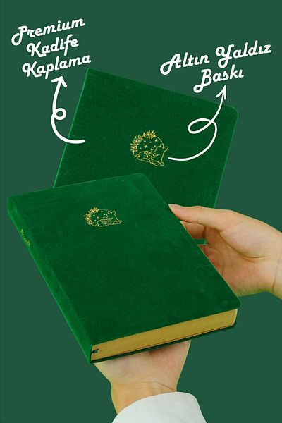 Victoria's Journals Bujo Kraft Suede Notebook - A5 Sheets, 150 Gr, Dotted Suede 96