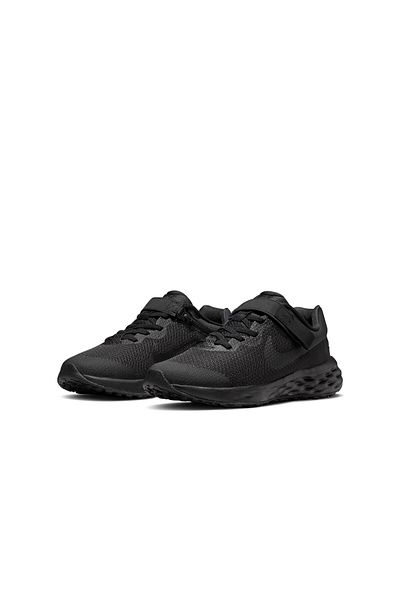 Nike Revolution 6 Flyease Unisex Sports Shoes - Dd1113-001, Black/Grey-Sector