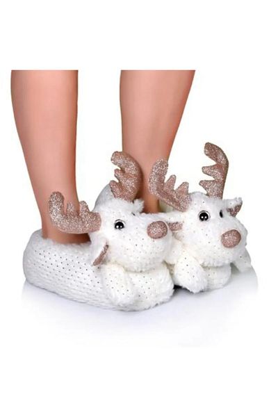 Twigy Χειμερινές γυναικείες παντόφλες Deer Animal