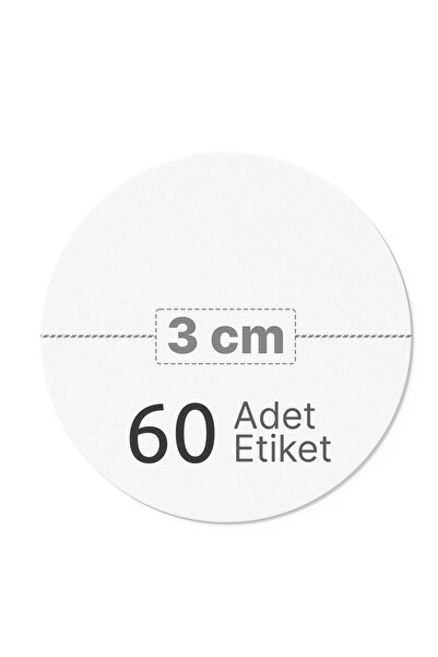 deer art Şeffaf Etiket - Isimli Etiket - Düğün, Nişan, Kına - 60 Adet - 3x3cm - (KİŞİYE ÖZEL ŞEFFAF STİCKER)