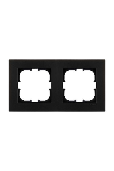 REWEL Exen Karell Black Metallic Double Frame - 200- 140000 -102 321082