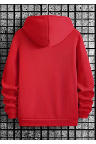 Moda Glo Суичър с качулка с щампи на Лос Анджелис