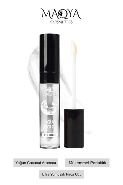 MAQYA Cosmetics Dudak Bakım Parlatıcı Lip Balm | COCUNAT AROMALI| Besleyici, ...