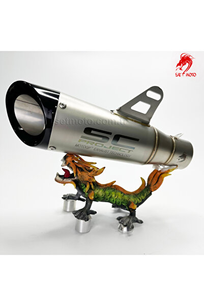 setmoto Efsane Project Sc - Elyaflı - Susturucu - 30cm