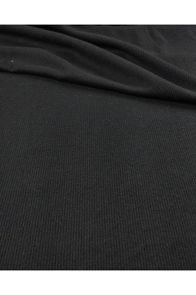 Kumaş Parça Μαύρη Πλεκτή Καμιζόλα - 140cm x 190cm
