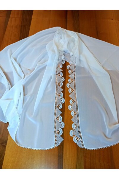 yörük tuhafiye White Mevlüt Cover - Needle Embroidered Handcrafted Prayer Head Scarf, Dowry Bridal Bundle, Carved Prayer Circle