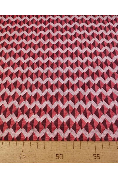 Kumaş Parça Ροζ Πλεξούδα Χάλυβα Χρώμα - 175 cm x 175 cm