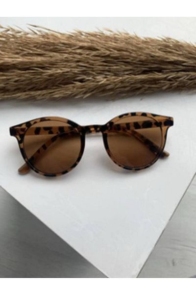 STAOOM Light Leopard Patterned Petta Sunglasses