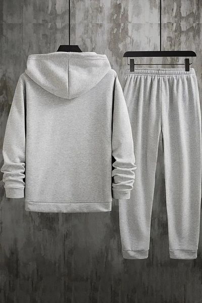 LAND MODA Balance Printed Unisex Tracksuit Set