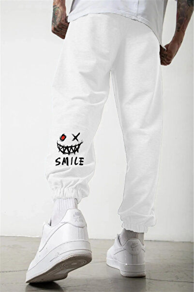 DURAN SPORT SMILEE Paca Lastikli Erkek Bel Slimfit Eşofman Altı