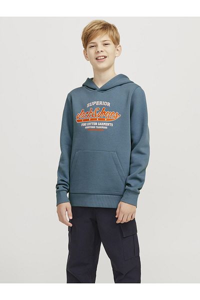 Jack & Jones Junior Kapuzenpullover Logo Kapuzenpullover Junior