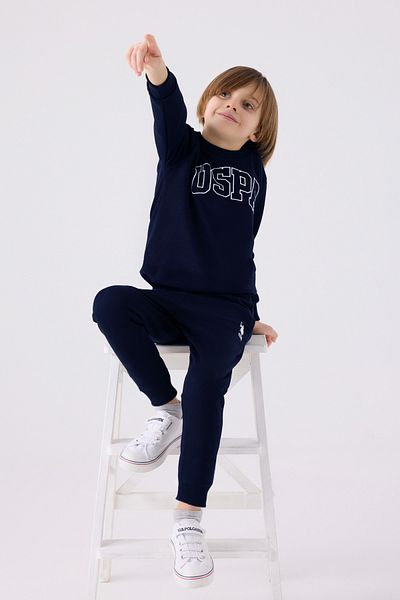 U.S. Polo Assn. Σετ φόρμας αγοριού Navy Blue