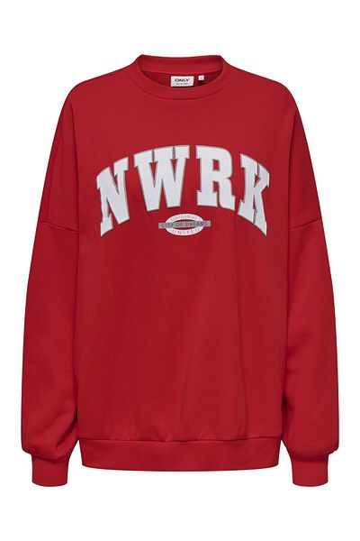 ONLY Sweatshirt mit Rundhalsausschnitt