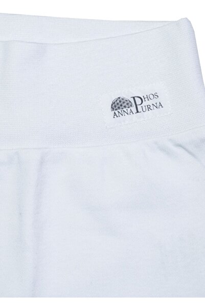 Ozmoz By Mukadder Özden Organic Flower of Life Series White Baby Pants