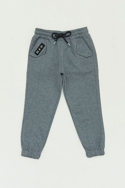 Fulla Moda Ανδρικό αθλητικό παντελόνι Jogger με ελαστική μέση